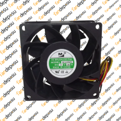 M FAN YM1208PMZB1  80x80x38mm 12V DC 0.86A PLASTİK KASA PLASTİK KANAT FAN