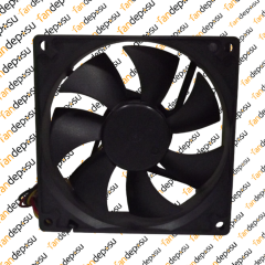 M FAN YM2409PTB1  92x92x25mm 24V DC 0.12A PLASTİK KASA PLASTİK KANAT FAN