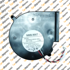 NMB BG0903-B044-00S  95X33mm 12V DC 1.34A PLASTİK KASA PLASTİK KANAT SALYANGOZ FAN