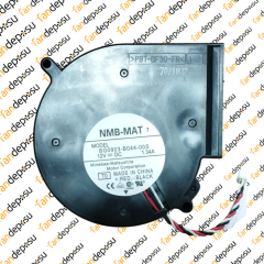 NMB BG0903-B044-00S  95X33mm 12V DC 1.34A PLASTİK KASA PLASTİK KANAT SALYANGOZ FAN