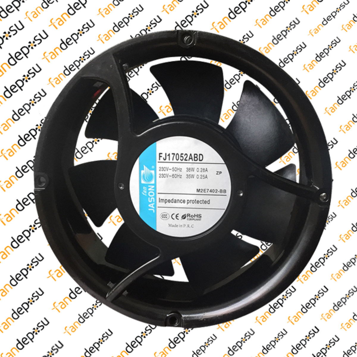 JASON FAN FJ17052AB  172x172x51mm 230V AC FAN