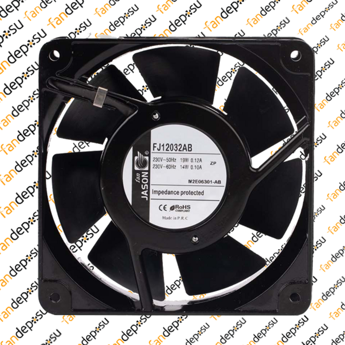 JASON FAN FJ12032AB  120x120x38mm 230V AC FAN