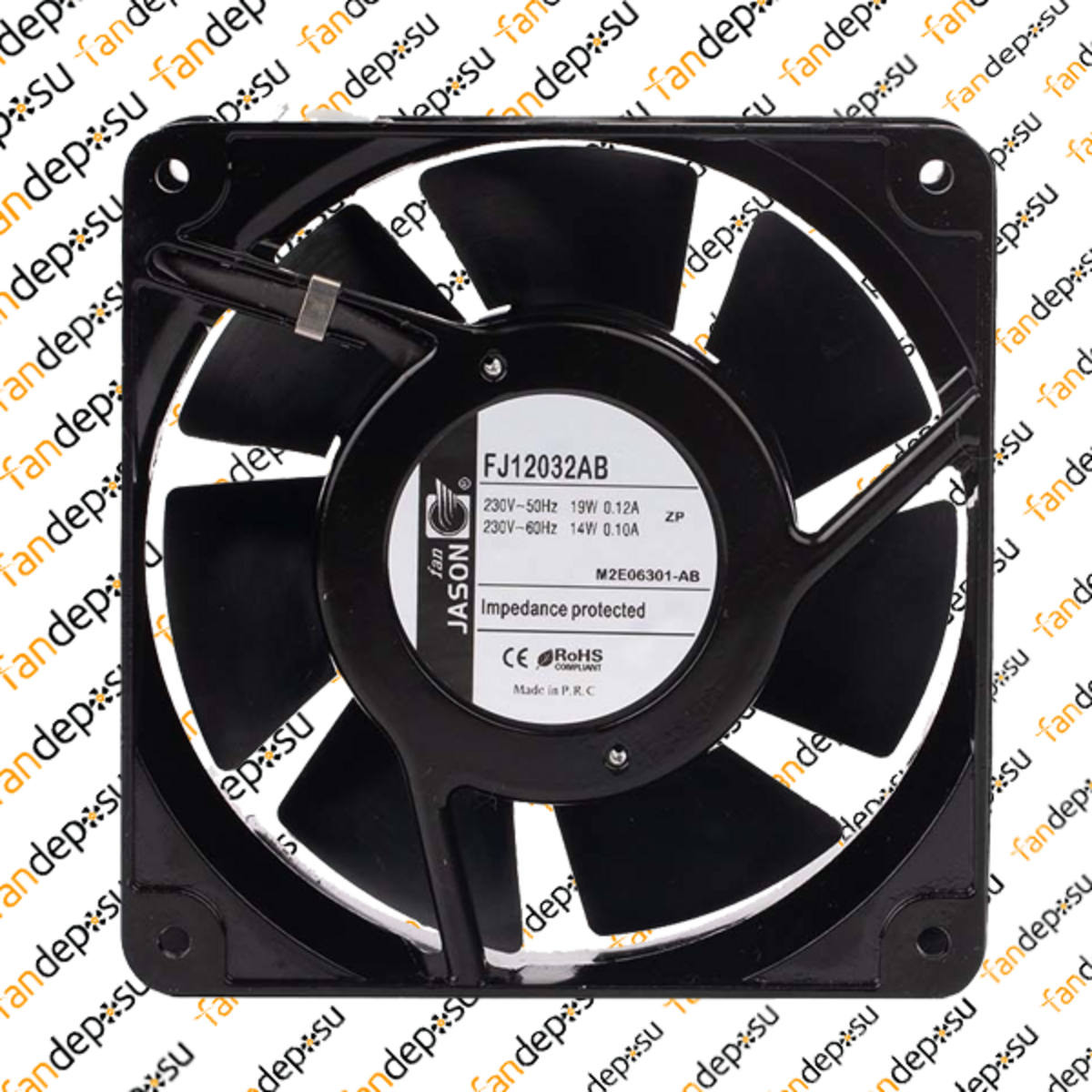 JASON FAN FJ12032AB  120x120x38mm 230V AC FAN