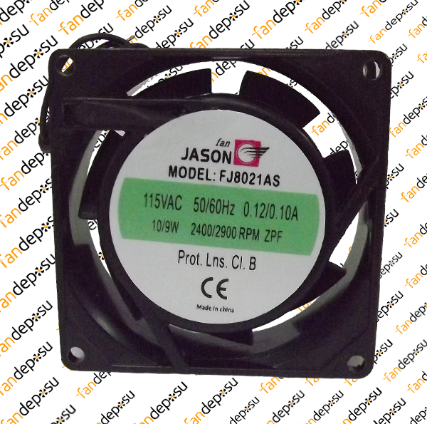 JASON FAN FJ8021AS 80x80x25mm 115V AC FAN