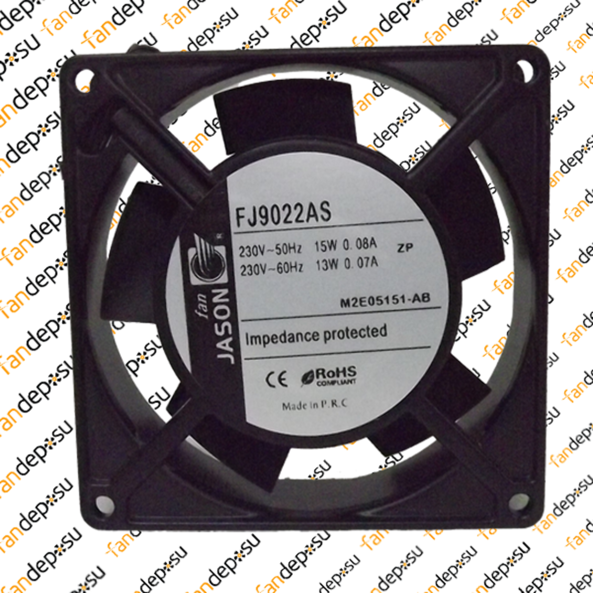 JASON FAN FJ9022AS 92x92x25mm 230V AC FAN