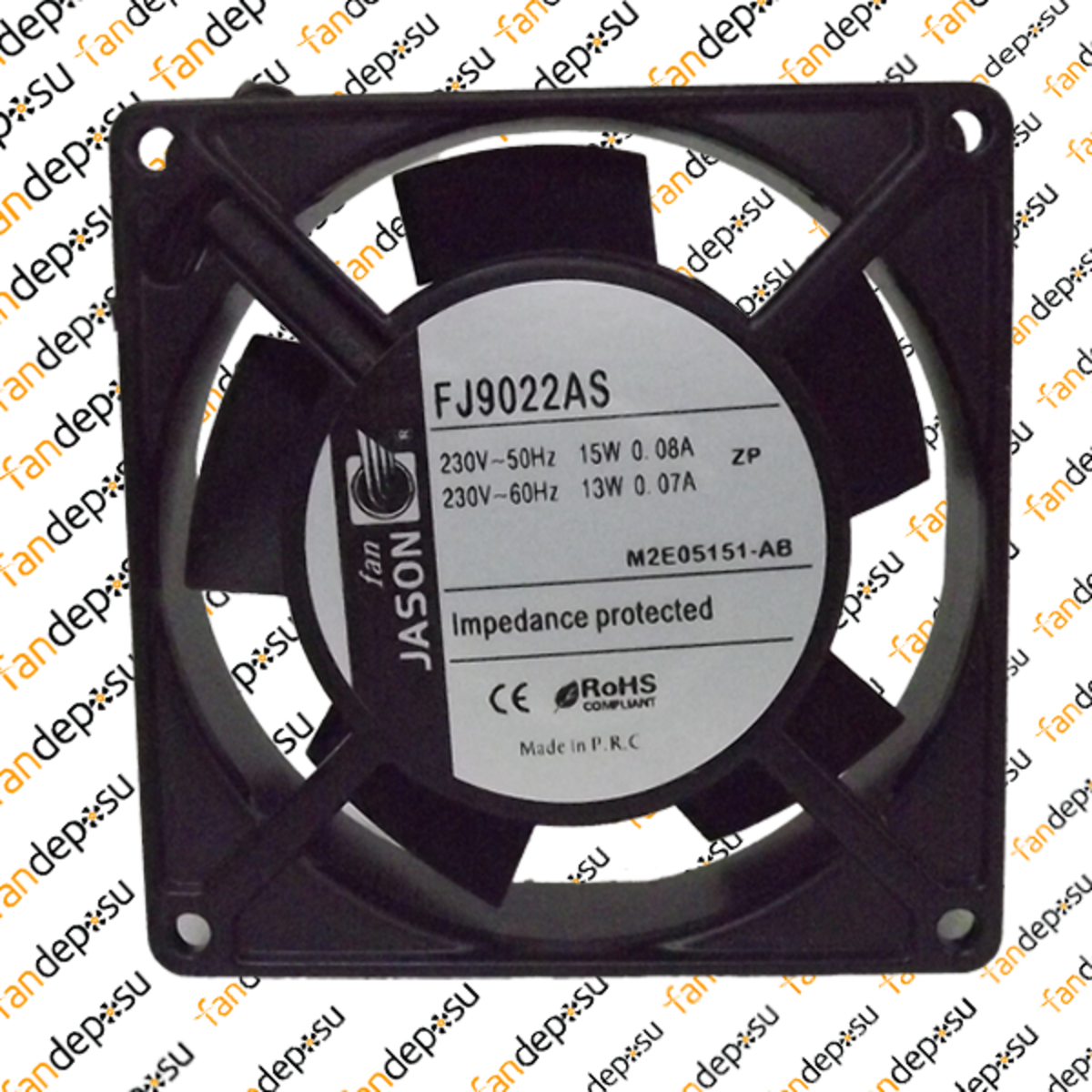 JASON FAN FJ9022AS 92x92x25mm 230V AC FAN
