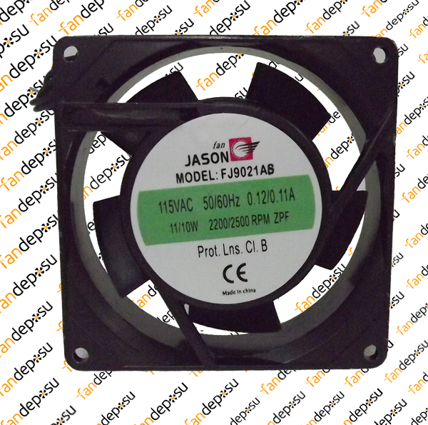 JASON FAN FJ9021AB 92x92x25mm 115V AC FAN