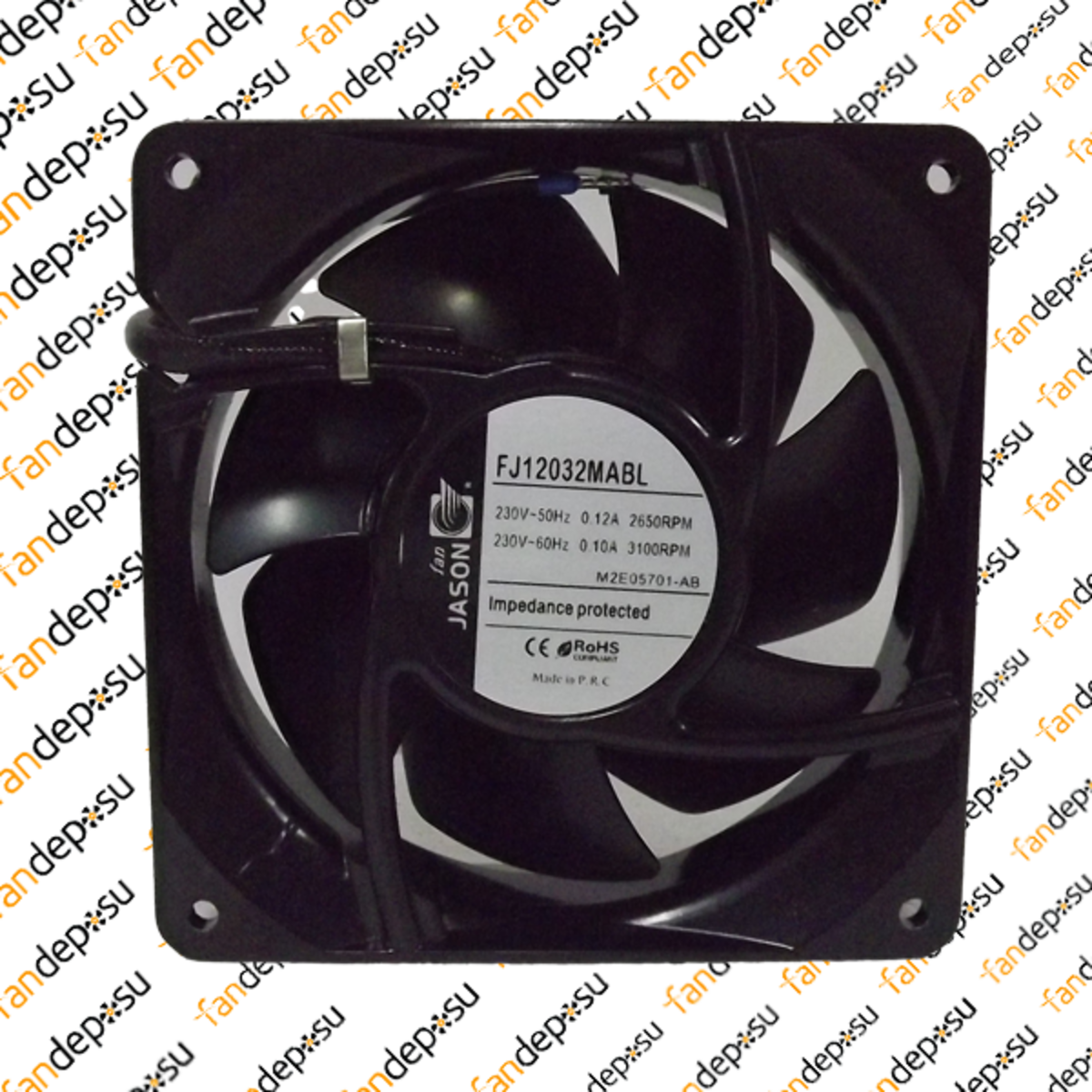 JASON FAN FJ12032MABL 120x120x38mm 230V AC FAN