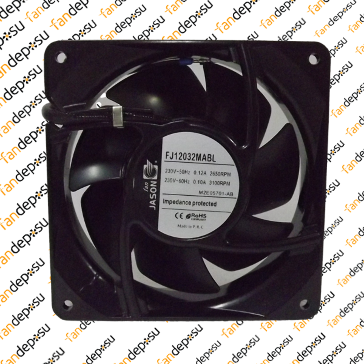 JASON FAN FJ12032MABL 120x120x38mm 230V AC FAN