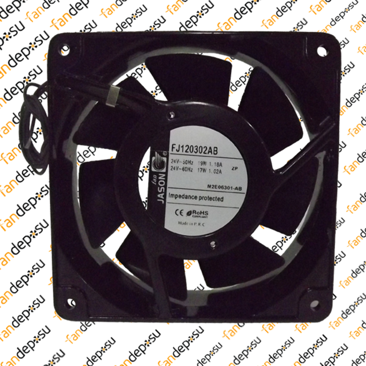 JASON FAN FJ120302AB 120x120x38mm 24V AC FAN