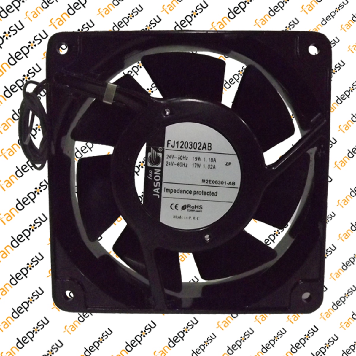 JASON FAN FJ120302AB 120x120x38mm 24V AC FAN