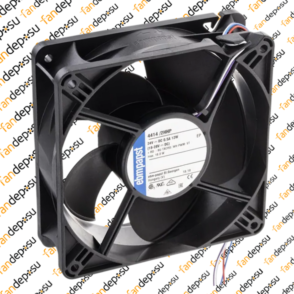 EBMPAPST 4414/2HHP 120x120x38mm 24V DC FAN