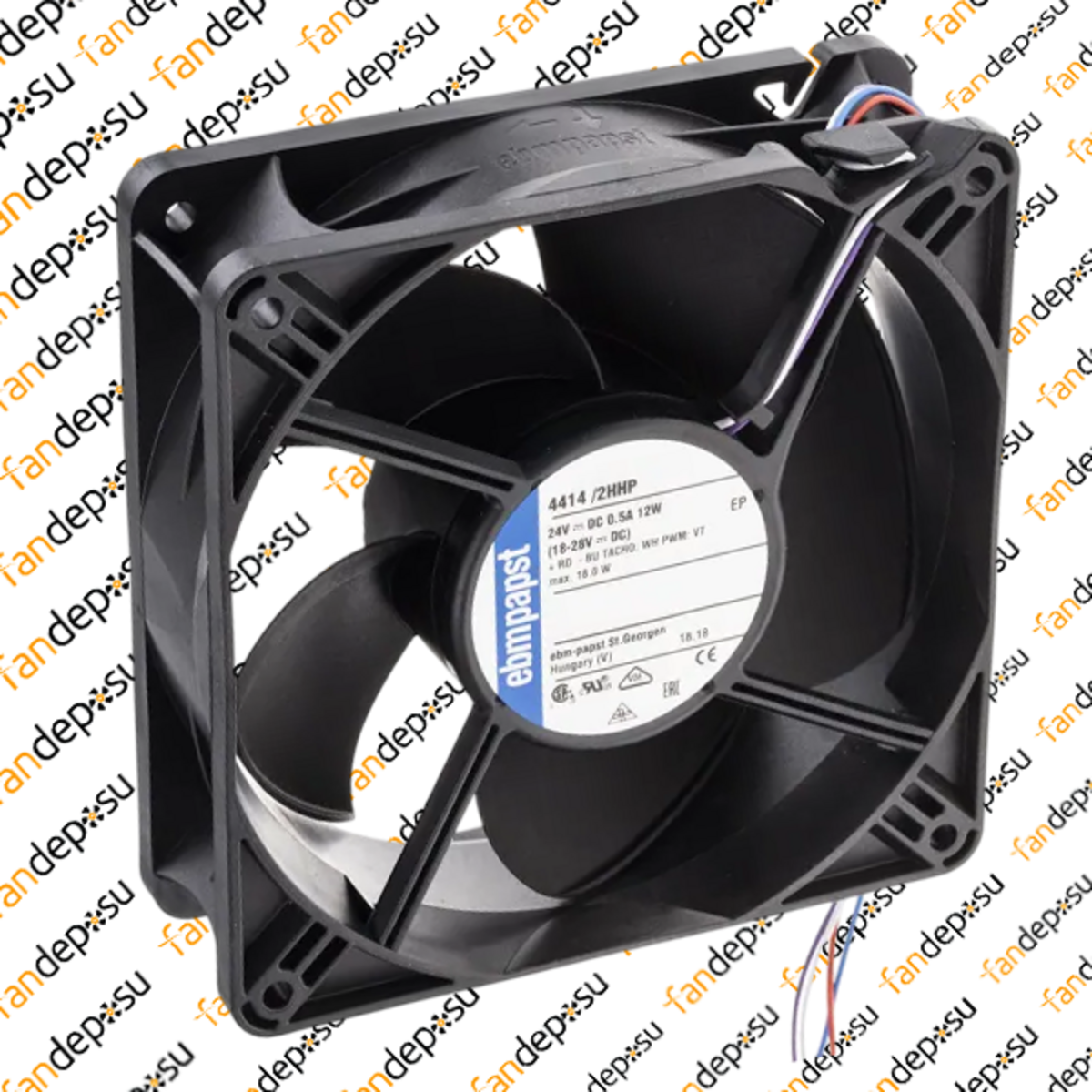 EBMPAPST 4414/2HHP 120x120x38mm 24V DC FAN