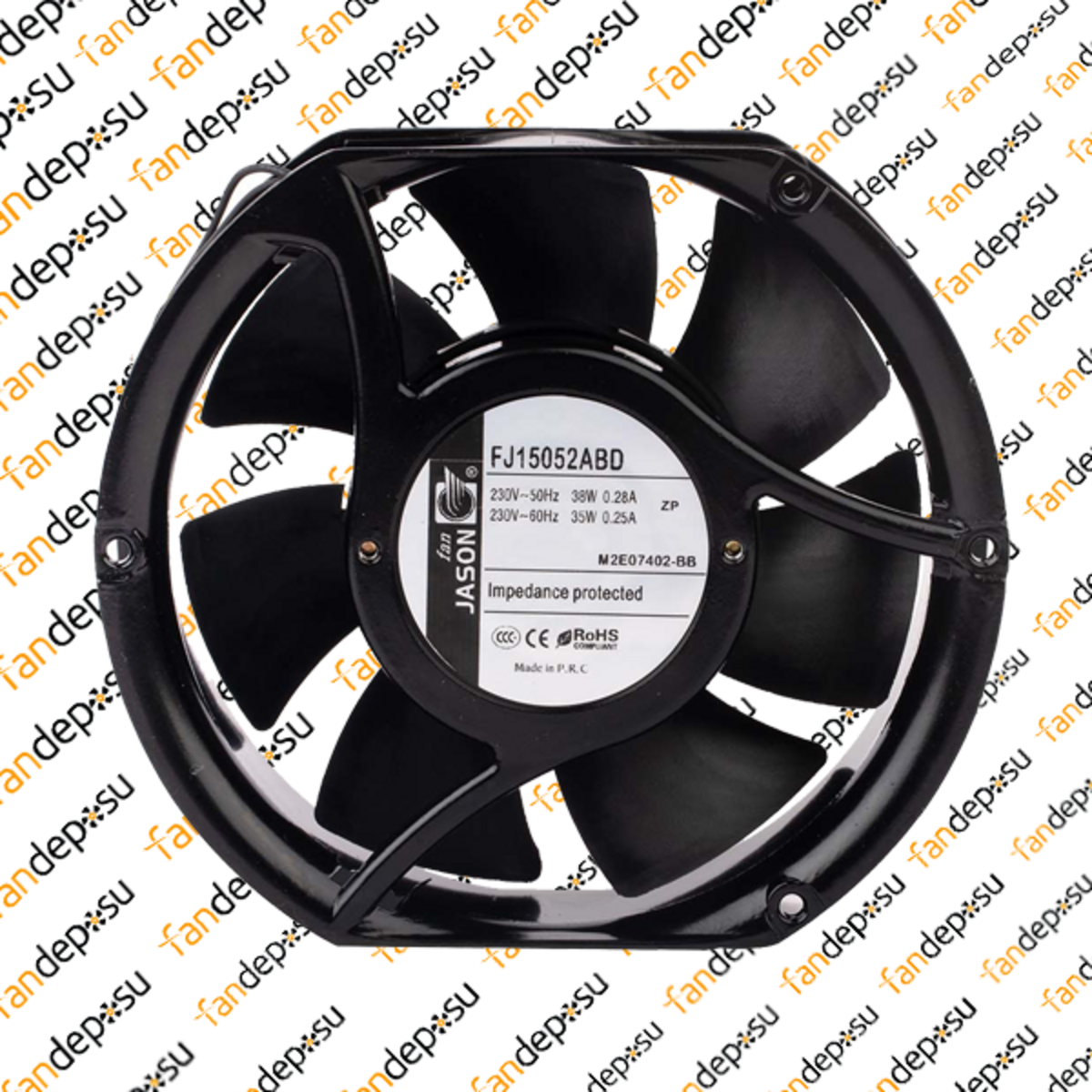 JASON FAN FJ15052AB 172x150x51mm 230V AC RULMANLI FAN