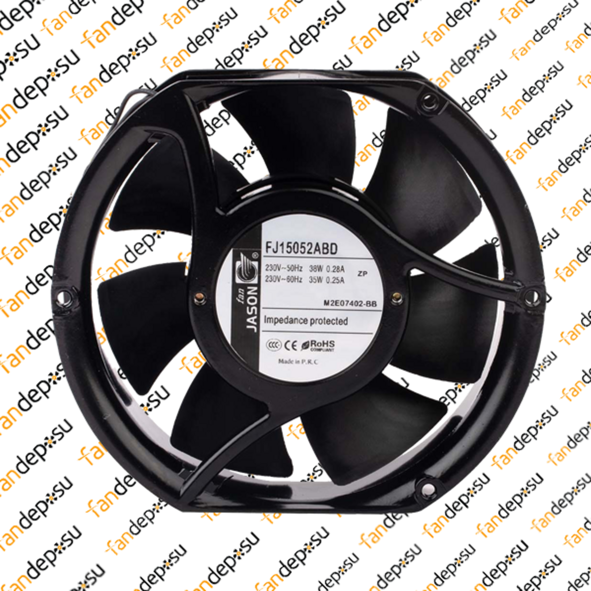 JASON FAN FJ15052AB 172x150x51mm 230V AC RULMANLI FAN