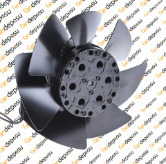 EBMPAPST A2S130-AA03-01  230V AC MONAFAZE METAL KANAT EMİŞ SİEMENS SPİNDLE MOTOR FANI