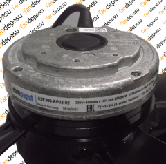 EBMPAPST A2E300-AP02-02  230V AC MONAFAZE METAL KANAT ÜFLEME SİEMENS SPİNDLE MOTOR FANI