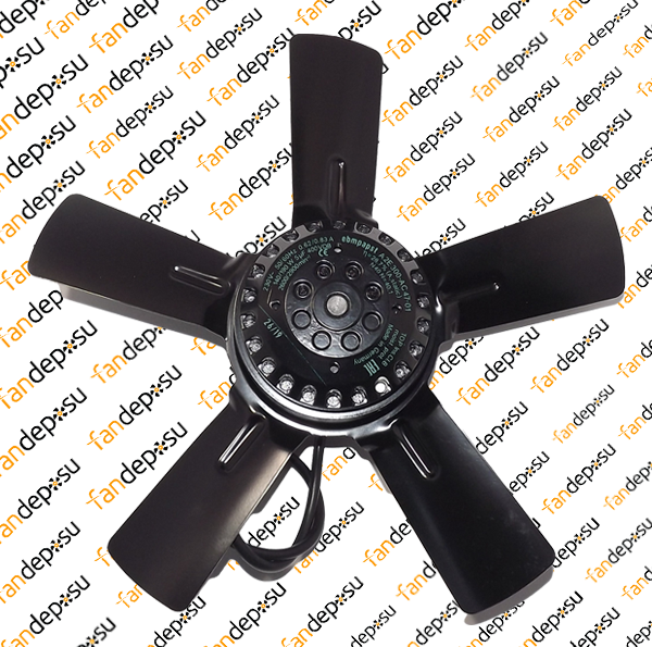 EBMPAPST A2E300-AC47-01  230V AC MONAFAZE METAL KANAT EMİŞ SİEMENS SPİNDLE MOTOR FANI