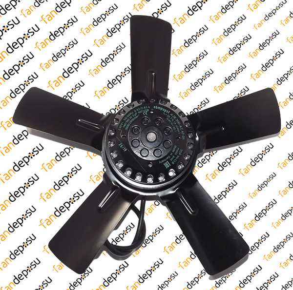 EBMPAPST A2E300-AC47-01  230V AC MONAFAZE METAL KANAT EMİŞ SİEMENS SPİNDLE MOTOR FANI