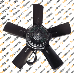 EBMPAPST A2E300-AC47-01  230V AC MONAFAZE METAL KANAT EMİŞ SİEMENS SPİNDLE MOTOR FANI