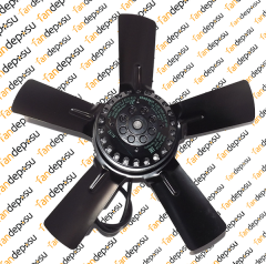 EBMPAPST A2E300-AC47-01  230V AC MONAFAZE METAL KANAT EMİŞ SİEMENS SPİNDLE MOTOR FANI