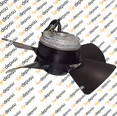 EBMPAPST A2E250-AE65-02  230V AC MONAFAZE METAL KANAT ÜFLEME SİEMENS SPİNDLE MOTOR FANI