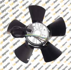 EBMPAPST A2E250-AE65-02  230V AC MONAFAZE METAL KANAT ÜFLEME SİEMENS SPİNDLE MOTOR FANI