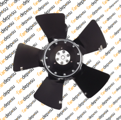 EBMPAPST A2E250-AE65-02  230V AC MONAFAZE METAL KANAT ÜFLEME SİEMENS SPİNDLE MOTOR FANI