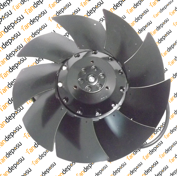 EBMPAPST A2E200-AH38-01  230V AC MONAFAZE METAL KANAT EMİŞ SİEMENS SPİNDLE MOTOR FANI