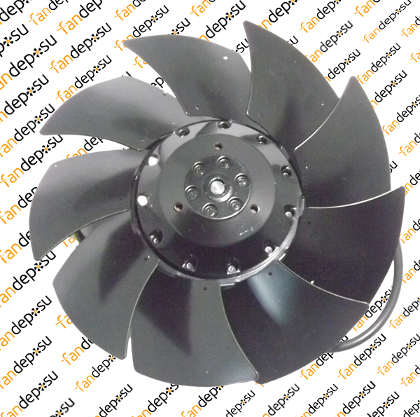 EBMPAPST A2E200-AH38-01  230V AC MONAFAZE METAL KANAT EMİŞ SİEMENS SPİNDLE MOTOR FANI