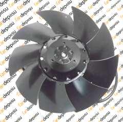 EBMPAPST A2E200-AH38-01  230V AC MONAFAZE METAL KANAT EMİŞ SİEMENS SPİNDLE MOTOR FANI