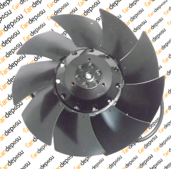EBMPAPST A2E200-AH38-01  230V AC MONAFAZE METAL KANAT EMİŞ SİEMENS SPİNDLE MOTOR FANI