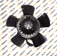 EBMPAPST A2E200-AF02-01  230V AC MONAFAZE METAL KANAT EMİŞ SİEMENS SPİNDLE MOTOR FANI