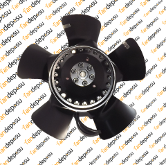 EBMPAPST A2E200-AF02-01  230V AC MONAFAZE METAL KANAT EMİŞ SİEMENS SPİNDLE MOTOR FANI