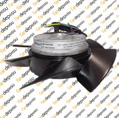 EBMPAPST A2E170-AF23-02  230V AC MONAFAZE METAL KANAT ÜFLEME SİEMENS SPİNDLE MOTOR FANI