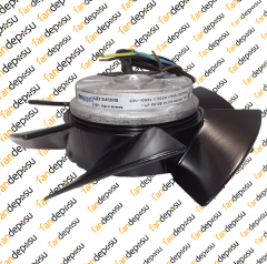 EBMPAPST A2E170-AF23-02  230V AC MONAFAZE METAL KANAT ÜFLEME SİEMENS SPİNDLE MOTOR FANI