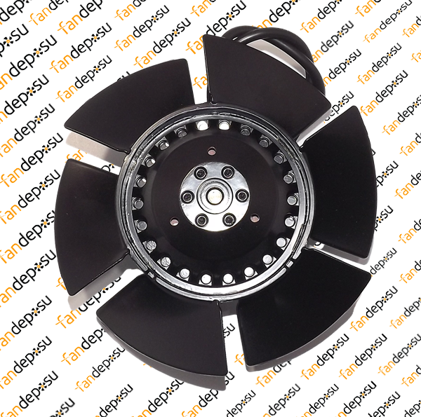 EBMPAPST A2E170-AF23-02  230V AC MONAFAZE METAL KANAT ÜFLEME SİEMENS SPİNDLE MOTOR FANI