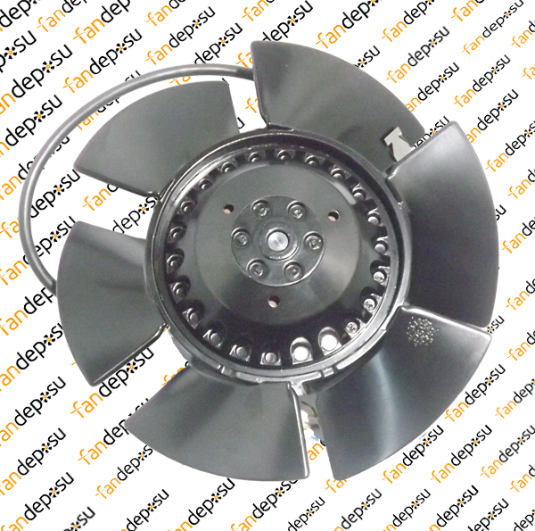 EBMPAPST A2E170-AF23-01  230V AC MONAFAZE METAL KANAT EMİŞ SİEMENS SPİNDLE MOTOR FANI