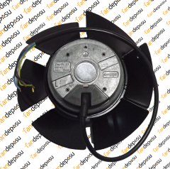 EBMPAPST A2E170-AF23-01  230V AC MONAFAZE METAL KANAT EMİŞ SİEMENS SPİNDLE MOTOR FANI