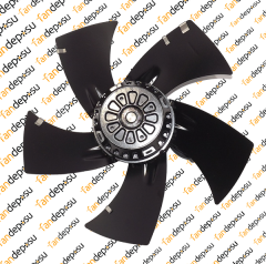 EBMPAPST A2D300-AP02-02  380/400V AC TRİFAZE METAL KANAT ÜFLEME SİEMENS SPİNDLE MOTOR FANI