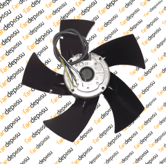 EBMPAPST A2D300-AP02-01  380/400V AC TRİFAZE METAL KANAT EMİŞLİ SİEMENS SPİNDLE MOTOR FANI