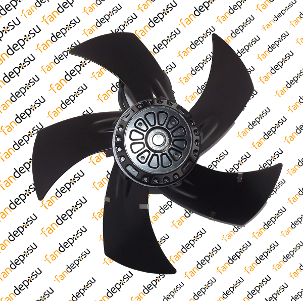 EBMPAPST A2D300-AP02-01  380/400V AC TRİFAZE METAL KANAT EMİŞLİ SİEMENS SPİNDLE MOTOR FANI