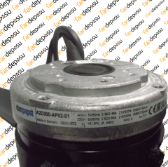 EBMPAPST A2D300-AP02-01  380/400V AC TRİFAZE METAL KANAT EMİŞLİ SİEMENS SPİNDLE MOTOR FANI
