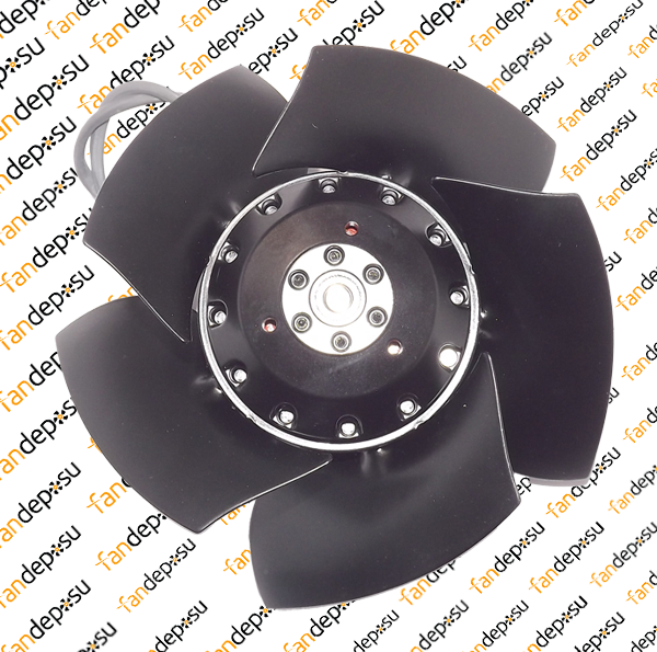 EBMPAPST A2D210-AB10-05  380/400V AC TRİFAZE METAL KANAT EMİŞLİ SİEMENS SPİNDLE MOTOR FANI