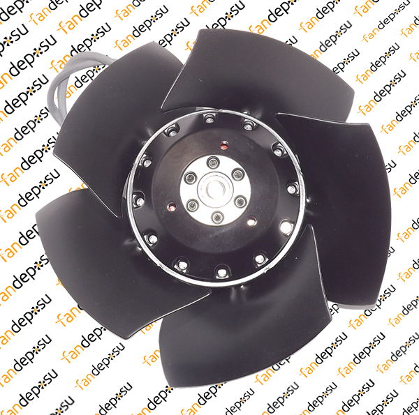 EBMPAPST A2D210-AB10-05  380/400V AC TRİFAZE METAL KANAT EMİŞLİ SİEMENS SPİNDLE MOTOR FANI