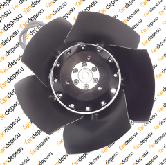 EBMPAPST A2D210-AB10-05  380/400V AC TRİFAZE METAL KANAT EMİŞLİ SİEMENS SPİNDLE MOTOR FANI