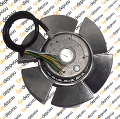 EBMPAPST A2D170-AA04-02  380/400V AC TRİFAZE METAL KANAT ÜFLEME SİEMENS SPİNDLE MOTOR FANI