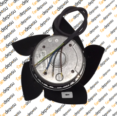 EBMPAPST A2D160-AB22-05  380/400V AC  TRİFAZE METAL KANAT EMİŞ SİEMENS SPİNDLE MOTOR FANI