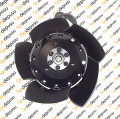 EBMPAPST A2D160-AB22-05  380/400V AC  TRİFAZE METAL KANAT EMİŞ SİEMENS SPİNDLE MOTOR FANI