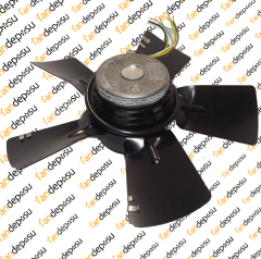 EBMPAPST A2D300-AD02-01  380/400V AC TRİFAZE METAL KANAT EMİŞ SİEMENS SPİNDLE MOTOR FANI